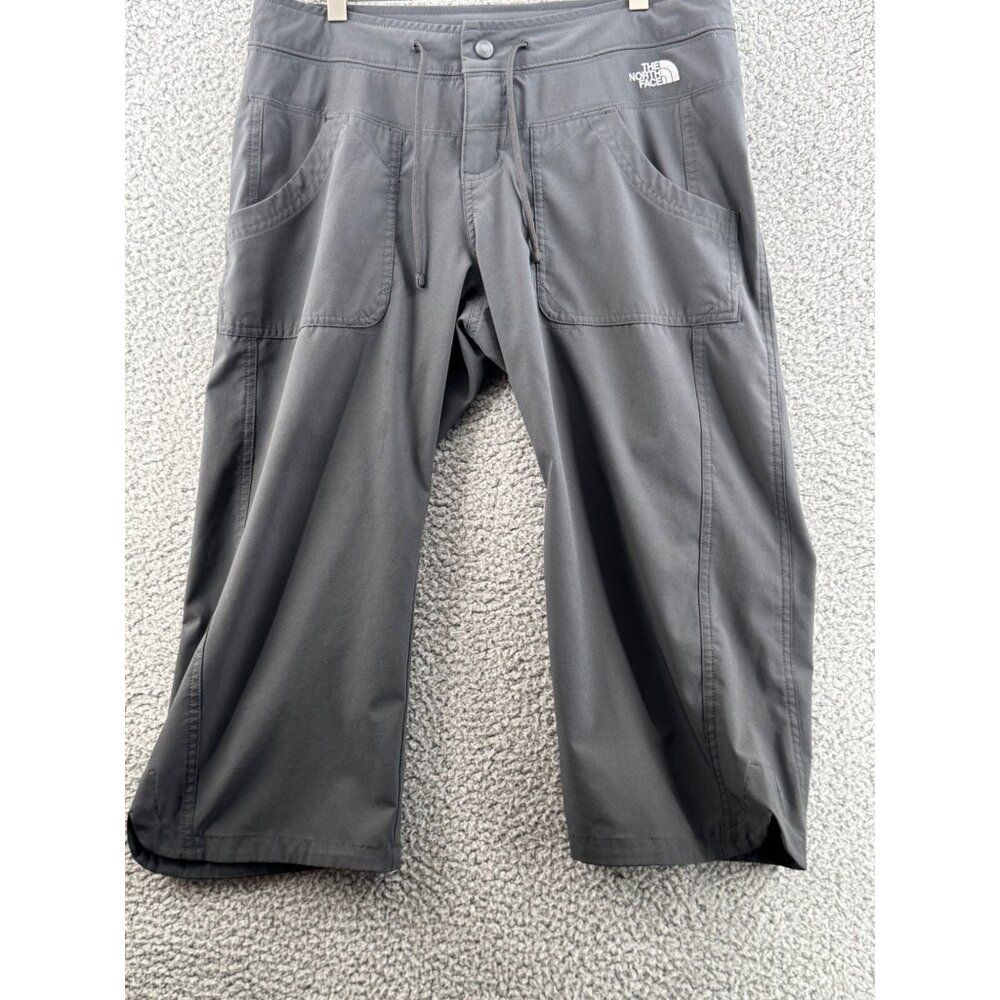 The North Face Womens Capri Pants Charcoal Gray Size 6 TNF APEX - Picture 1 of 9